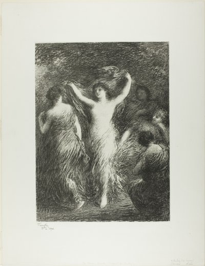 ダンス 作： Ignace Henri Jean Fantin Latour