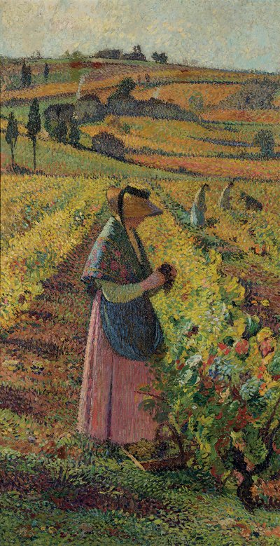 収穫;収穫、1925年頃 作： Henri Martin