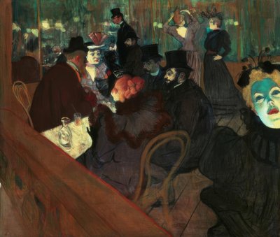 イムムーランルージュ 作： Henri de Toulouse Lautrec