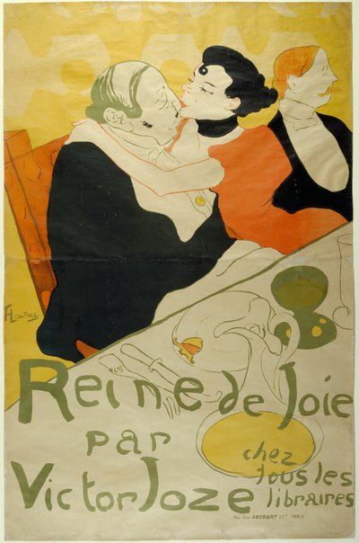 喜びの女王 作： Henri de Toulouse Lautrec