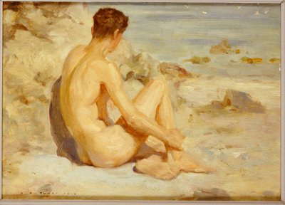 浜辺の少年、1912 作： Henry Scott Tuke