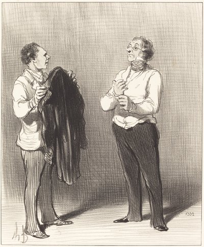 (サーヴァント) - ムッシュならうまくいくだろう... 作： Honoré Daumier