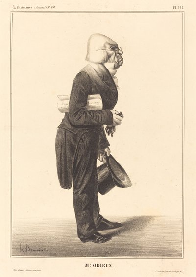 アントワーヌ・オディエ 作： Honoré Daumier