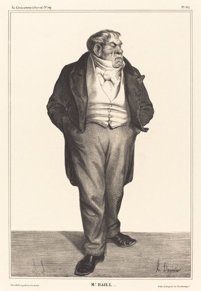 バイロット 作： Honoré Daumier