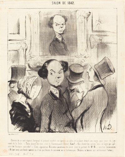 露出に魅せられて… 作： Honoré Daumier