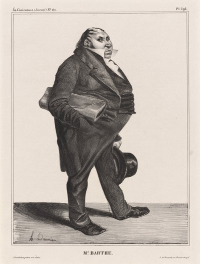 フェリックス・バルト 作： Honoré Daumier