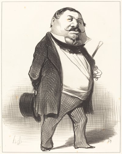 ルシアン・ムラト王子 作： Honoré Daumier