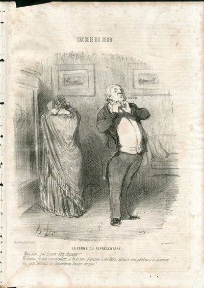 Le Charivari 作： Honoré Daumier