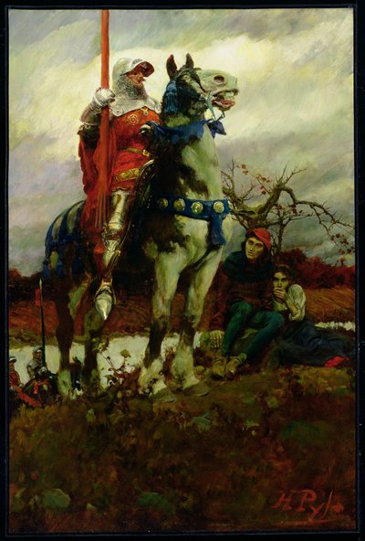 ランカスターの到来 作： Howard Pyle