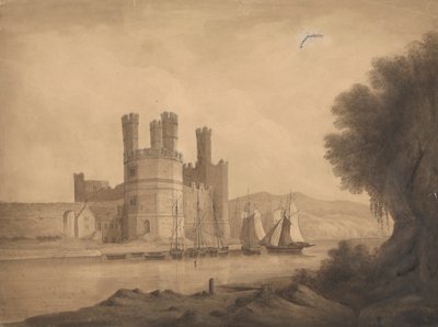 Caernarvon (Castelo) Torre da Águia 作： Isaac Weld