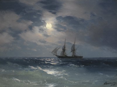 ブリークマーキュリー 作： Ivan Konstantinovich Aivazovsky