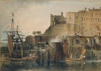 チェスター城、c1805 作： Joseph Mallord William Turner