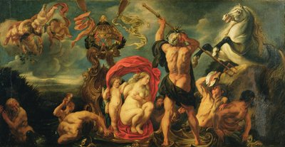 ネプチューンは馬を作成します 作： Jacob Jordaens