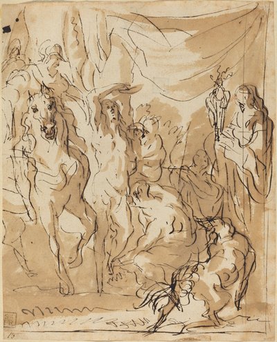 聖セバスチャンの殉教 作： Jacob Jordaens