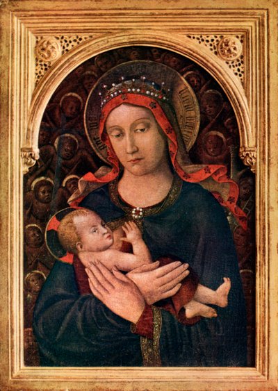 マドンナと子供、15世紀、1926 作： Jacopo Bellini