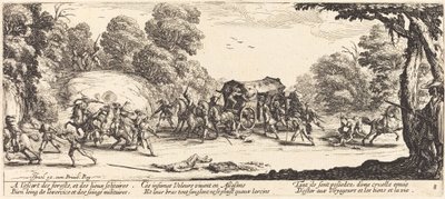 コーチへの攻撃 作： Jacques Callot