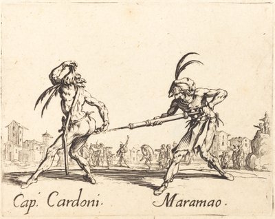 チャップ。 カルドーニとマラマオ 作： Jacques Callot