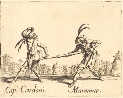 チャップ。 カルドーニとマラマオ 作： Jacques Callot