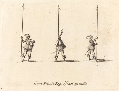 盛り上がったパイクでドリル 作： Jacques Callot