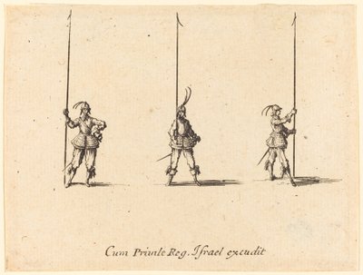 盛り上がったパイクでドリル 作： Jacques Callot