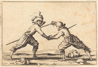 剣との決闘 作： Jacques Callot