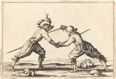 剣との決闘 作： Jacques Callot