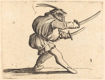 二刀流のデュエリスト 作： Jacques Callot