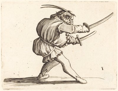 二刀流のデュエリスト 作： Jacques Callot