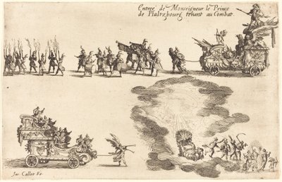 ファルツブール公の入城 作： Jacques Callot