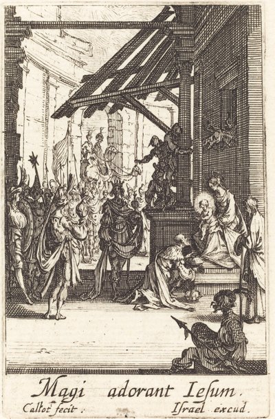 魔術師の崇拝 作： Jacques Callot