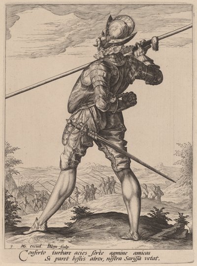 より長いです 作： Jacques de Gheyn II after Hendrik Goltzius