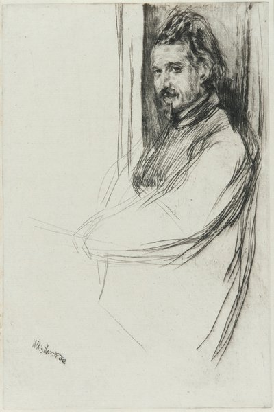 アクセンフェルト、1860年 作： James Abbott McNeill Whistler