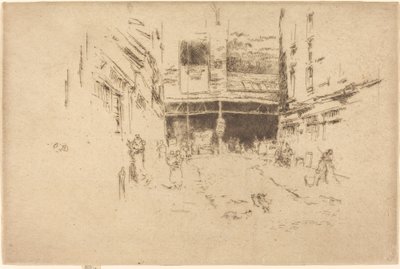 洋服の交換、第一号、1887年。 作： James Abbott McNeill Whistler