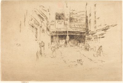 洋服の交換、第一号、1887年。 作： James Abbott McNeill Whistler