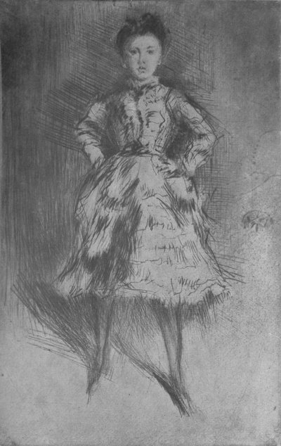 エリノールレイランド、1874年、1904年 作： James Abbott McNeill Whistler