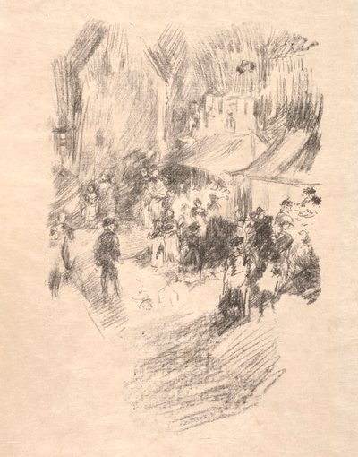 フェア、ライム、-Regis、1895年。 作： James Abbott McNeill Whistler