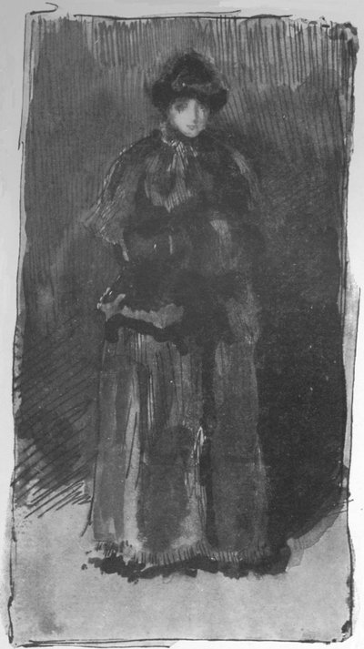 レディムー、c1882、1904 作： James Abbott McNeill Whistler