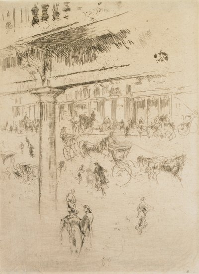 摂政の象限、1880-1881。 作： James Abbott McNeill Whistler