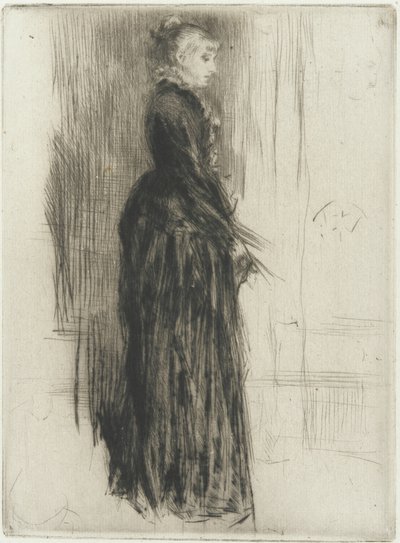 リトルベルベットドレス 作： James Abbott McNeill Whistler