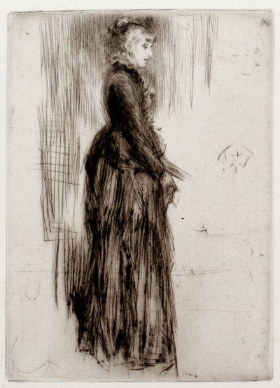 リトルベルベットドレス 作： James Abbott McNeill Whistler