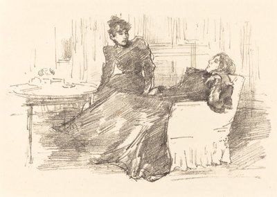 The Sisters, 18941895」です。 作： James Abbott McNeill Whistler