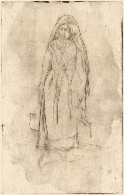 ベネチアン ウォーター キャリア、18791880。 作： James Abbott McNeill Whistler