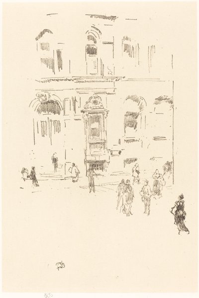 ビクトリアクラブ、18791887。 作： James Abbott McNeill Whistler