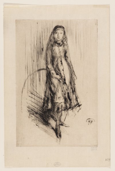 フローレンス・レイランド 作： James Abbott McNeill Whistler