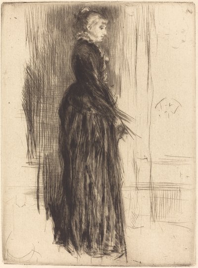 リトルベルベットドレス 作： James Abbott McNeill Whistler