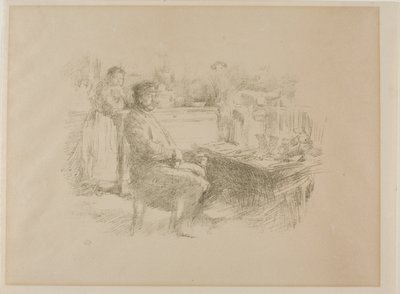 靴屋 作： James Abbott McNeill Whistler