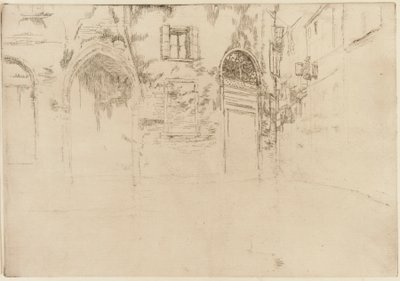 二つの戸口 作： James Abbott McNeill Whistler