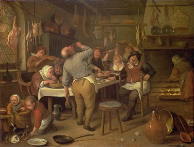 ザファットキッチン 作： Jan Havickszoon Steen