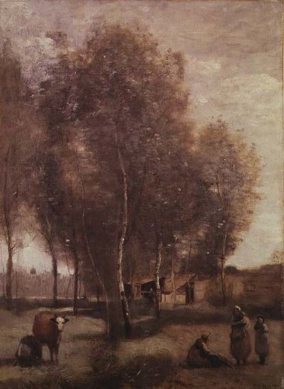 不明な画像 作： Jean Baptiste Camille Corot