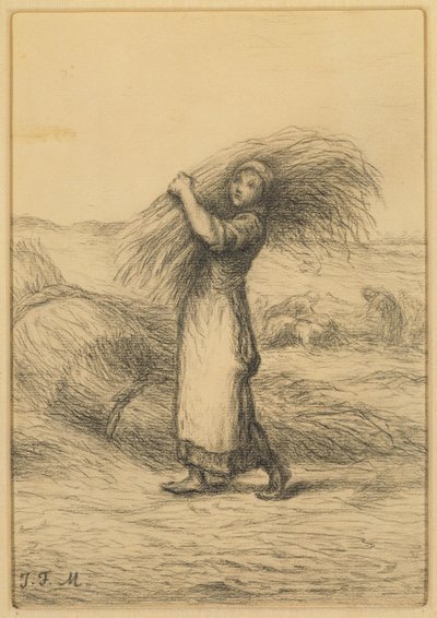 収穫シーン 作： Jean Francois Millet